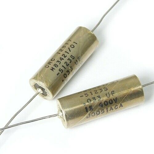 [4pcs] M83421-01-5123S 33nF 400V 1% MKT Axial AXIAL