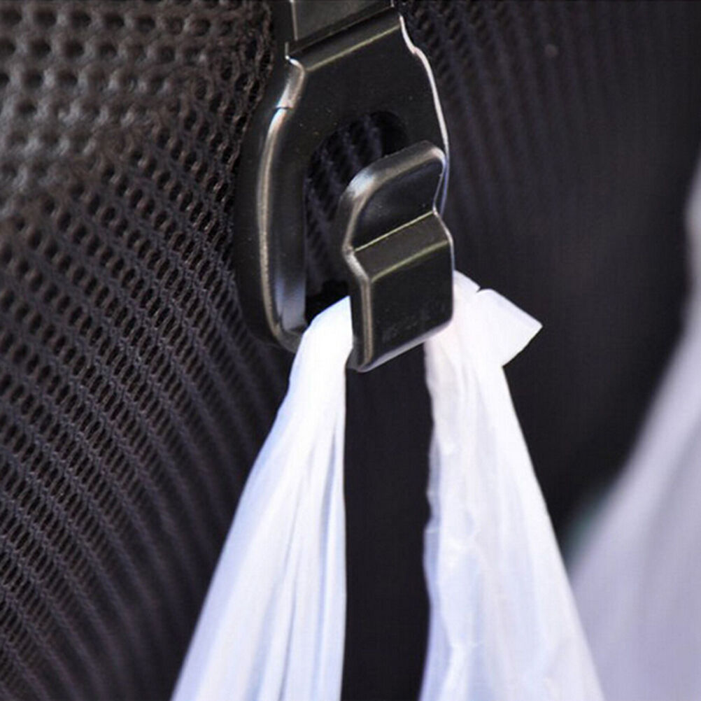 1 Pair Auto Car Shopping Bag Purse Seat Hook Hanger Holder Organizer Potho.l8