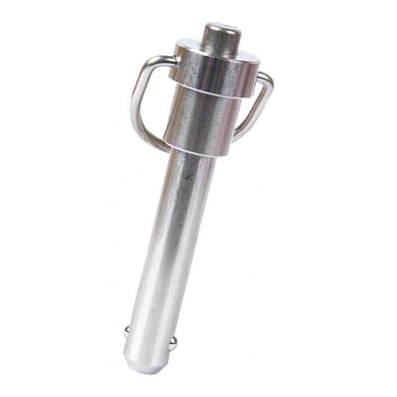 Set of 3 Quick Release Ball Lock Pins Ring Handle Ball Stainless Steel 40mm