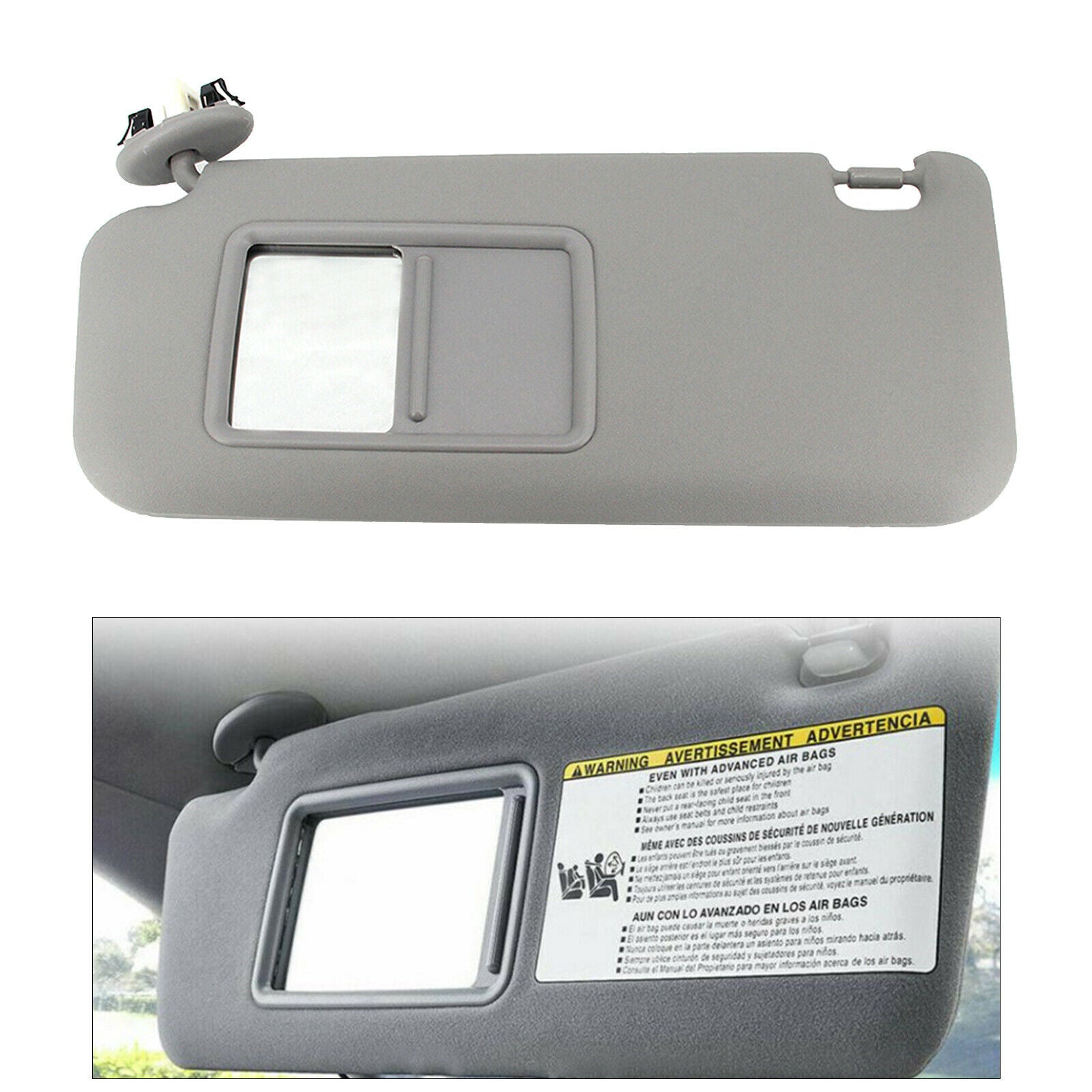 Left Side Sun Visor 74320‑42501‑B2 Assembly for RAV4 06-09 Spare Parts