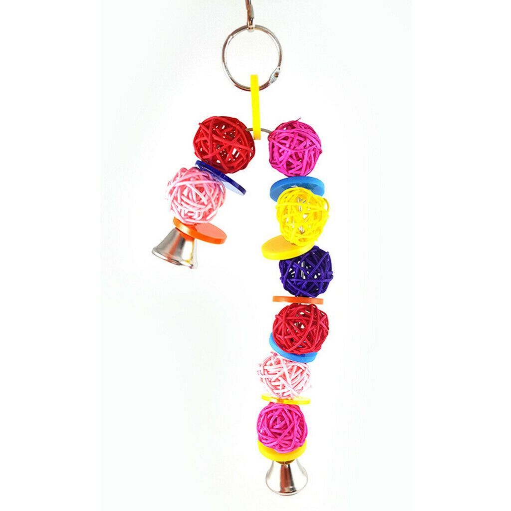 15Pcs Natural Rattan Vine Ball Twig Orbs Balls Wicker Balls for Pets Cats Toys