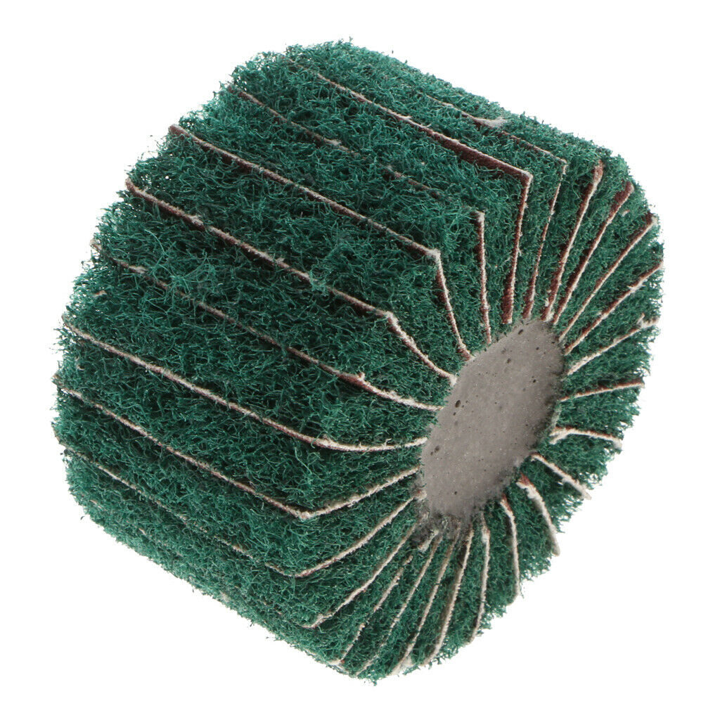 Fiber Abrasive Grinding Wheel Flap Sanding Disc 80Ã—50Ã—6mm with Grit Green