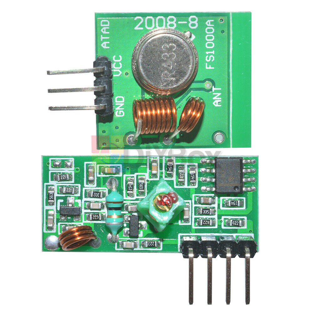 433Mhz RF transmitter and receiver kit Module for Arduino ARM  MCU Raspberry