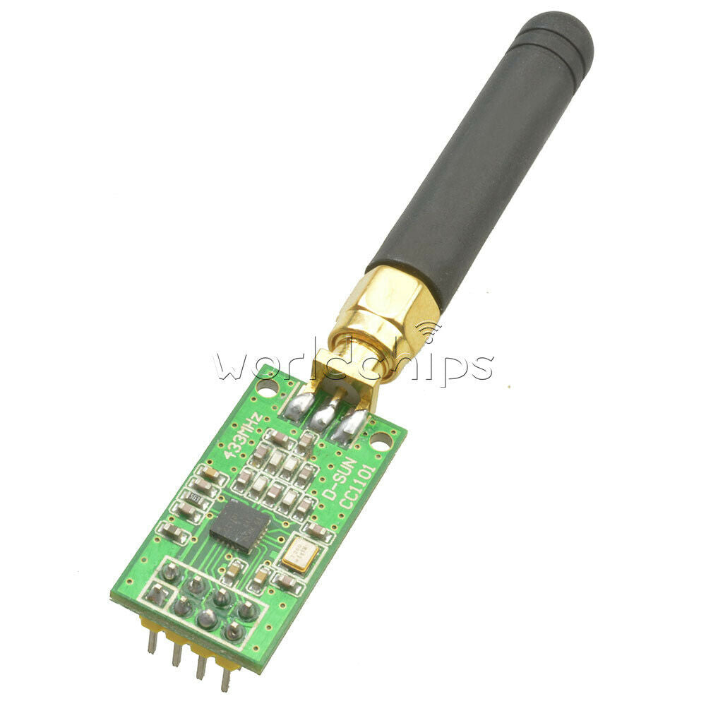 2x CC1101 315/433/868/915Mhz Wireless Module SMA Antenna Transceiver For Arduino