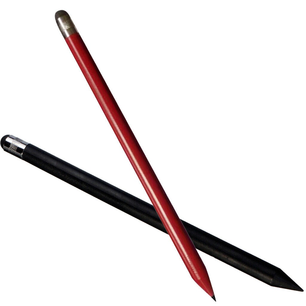 2 pcs touchscreen capacitive touchscreen pen for tablet black + red