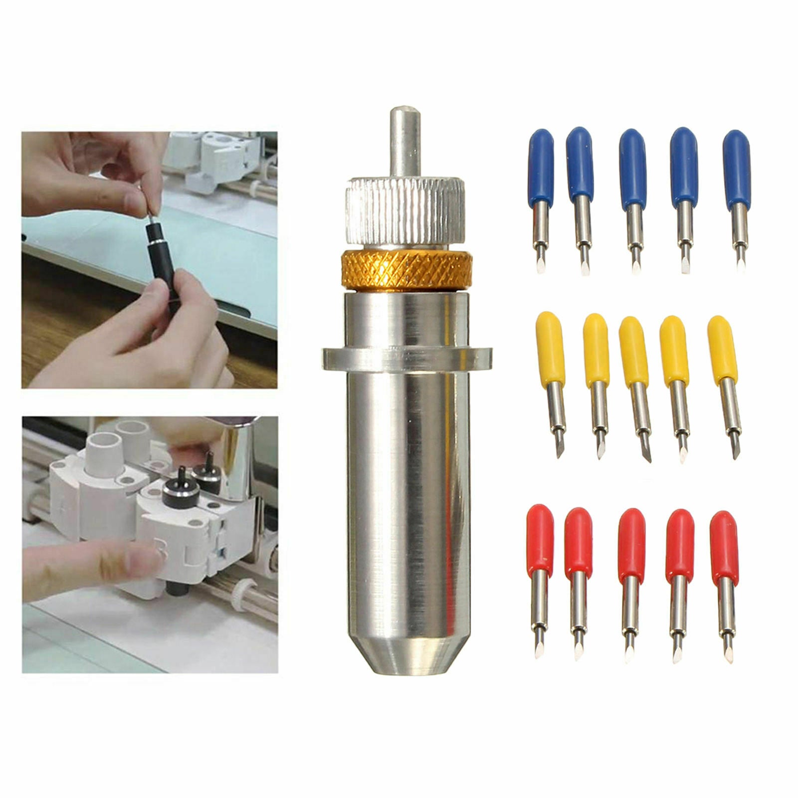 30/45/60 Degree Roland Vinyl Cutter Cutting Plotter Blade with Blade Holder