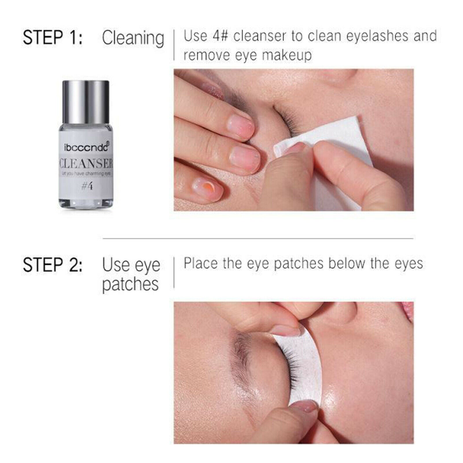 Lashes Eyebrow Extensions Perming Curler Kit Semi-permanent for Salon
