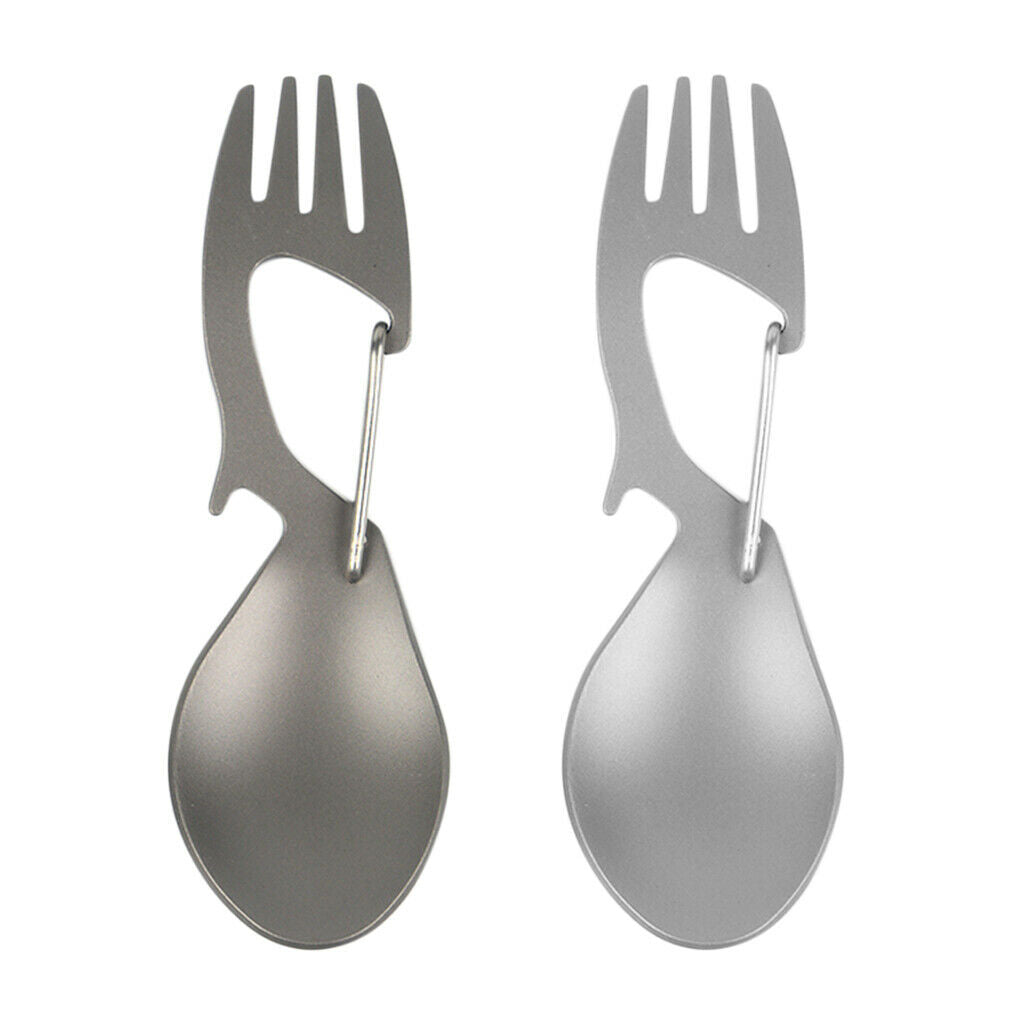 3-in-1 Multifunctional Spork Outdoor Tableware Utensil Spoon for Backpacking