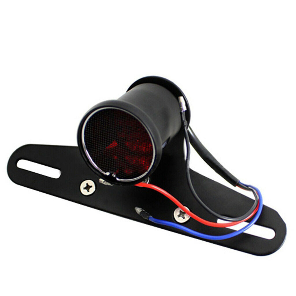 Tail Light Brake Stop LED License Plate Holder For