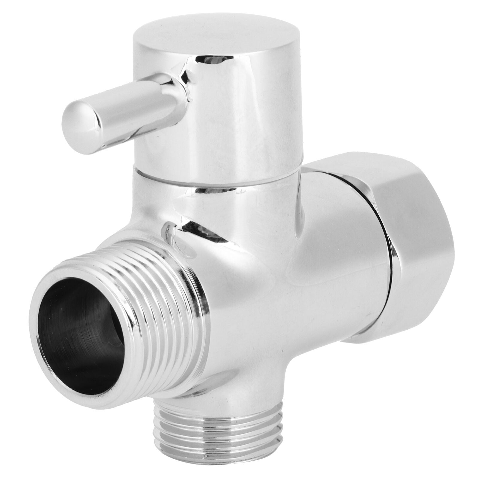 Double Outlet Stop Valve Shower Head Diverter Valve Diverter for Hand Shower