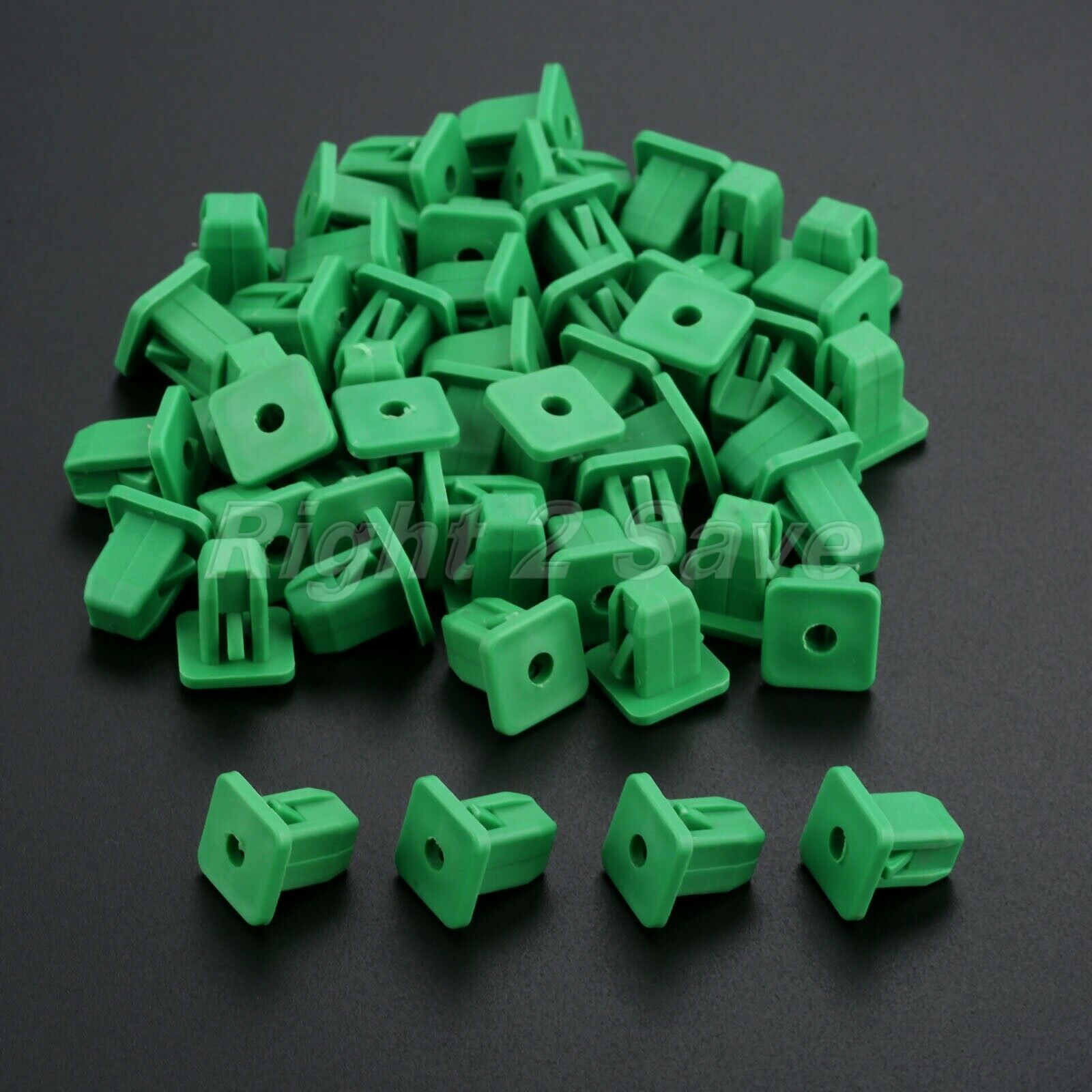 50pcs Car Auto Rivets  Door Trim Panel Clip Fastener fender bumper surface Nylon