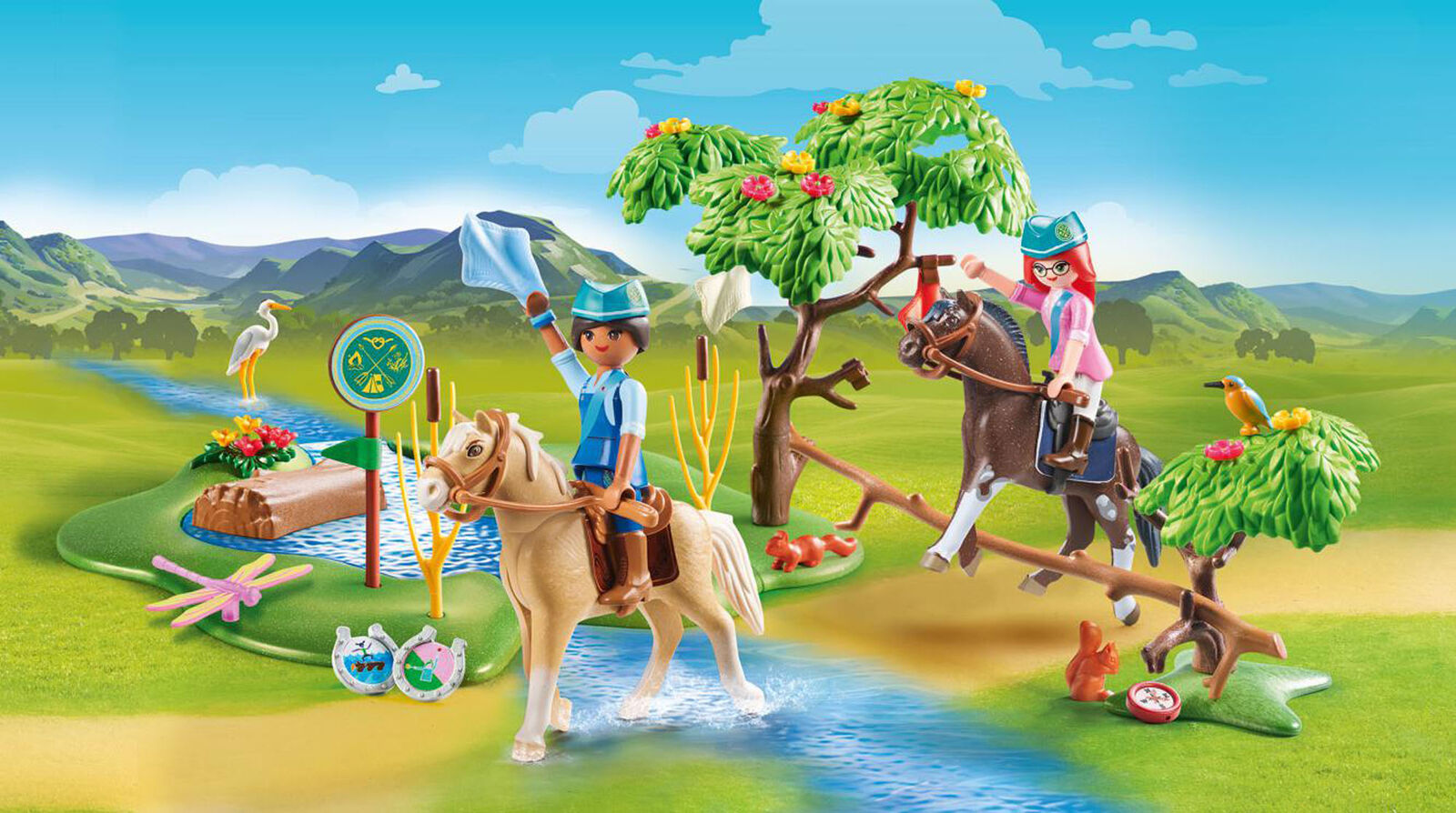 70330 Playmobil DreamWorks SpiritÂ© River Challenge Suitable for ages 4 years and