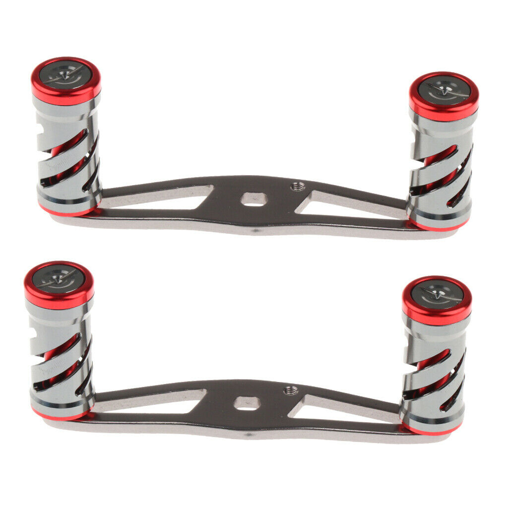 2 Pieces Reel Handle Reel Reel Tackle Durable Left Right Hands Fish Accessories