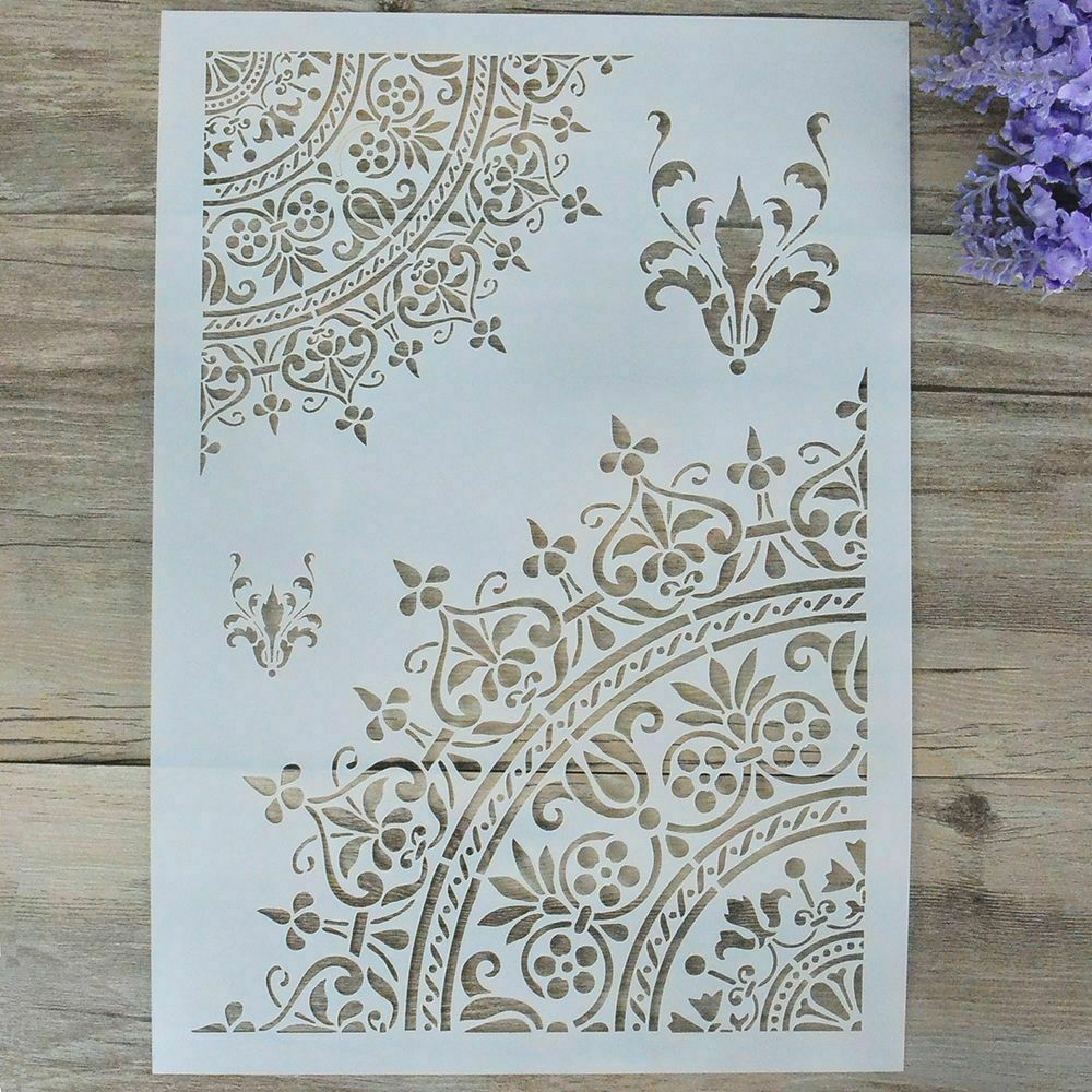 DIY Mandala Stencils Template Multi-use For Wall Painting Scrapbooking Stamping