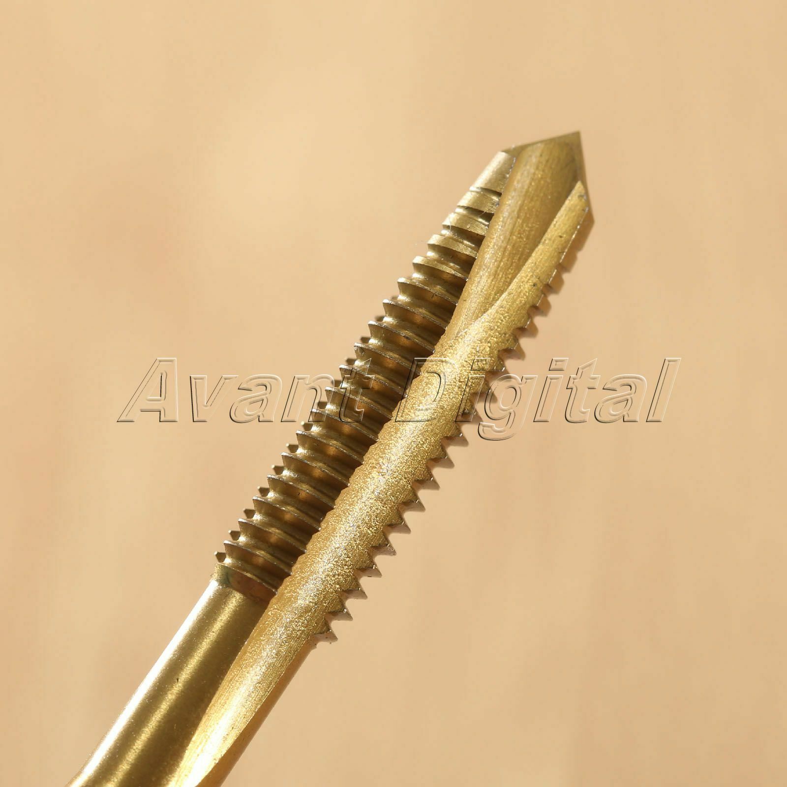 M3 M4 M5 M6 M8 Multi-use Spiral Point Tap Deburr Countersink Drill Bit Screw Tap