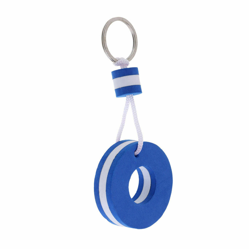 4 Pack Novelty Foam Floating Keychains Key Boating Fishing Sailing Floats