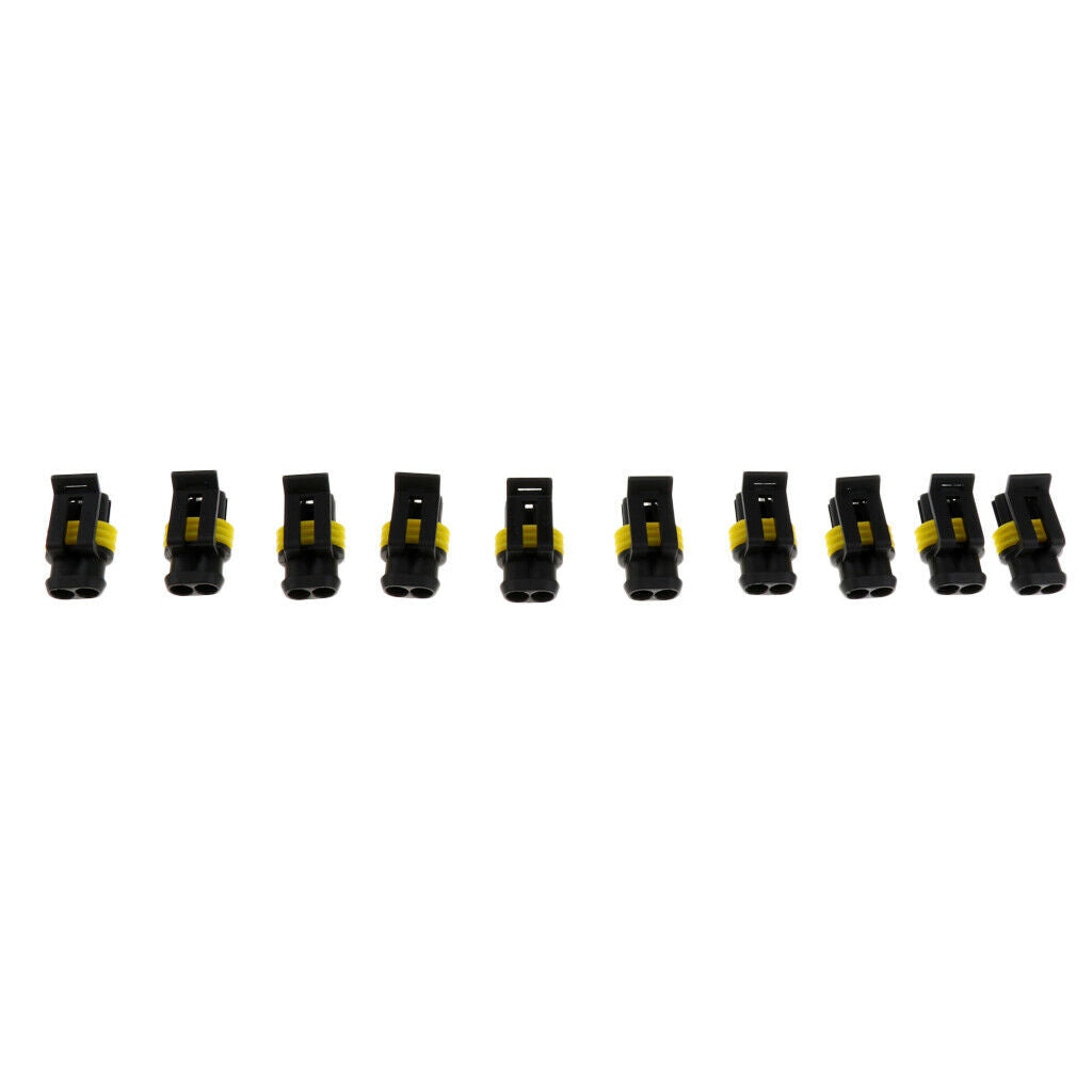 10 Sets Waterproof Automotive Plug / Socket,  Way Car