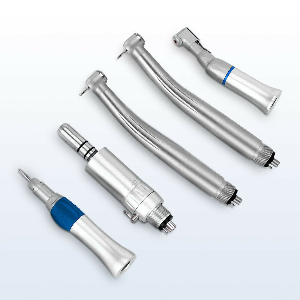 2X PANA MAX NSK Style Dental 2 Holes High & Low Speed Handpiece Kit JD005-16 B2S