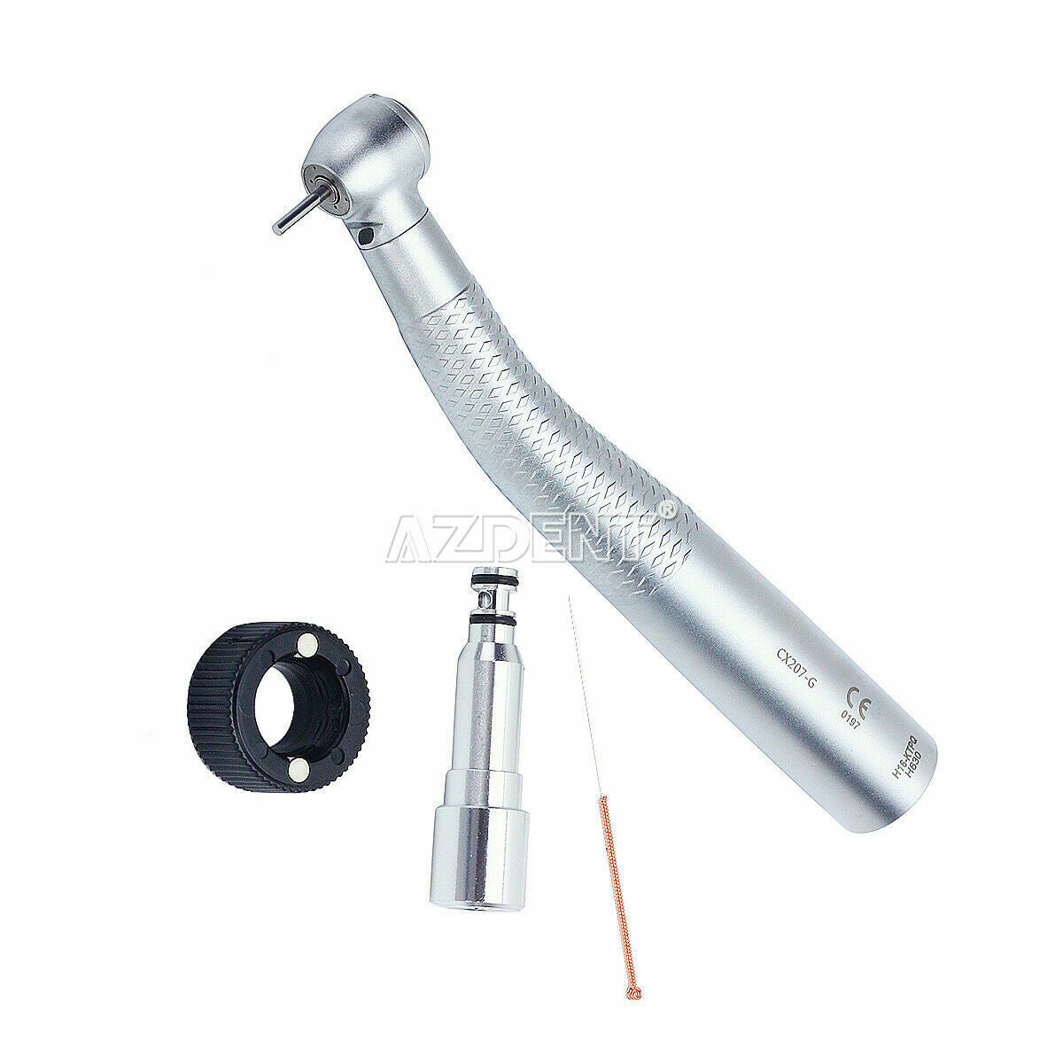 Dental LED Fiber Optic High Speed Handpiece Fit Quick Coupling Push 3 Spray