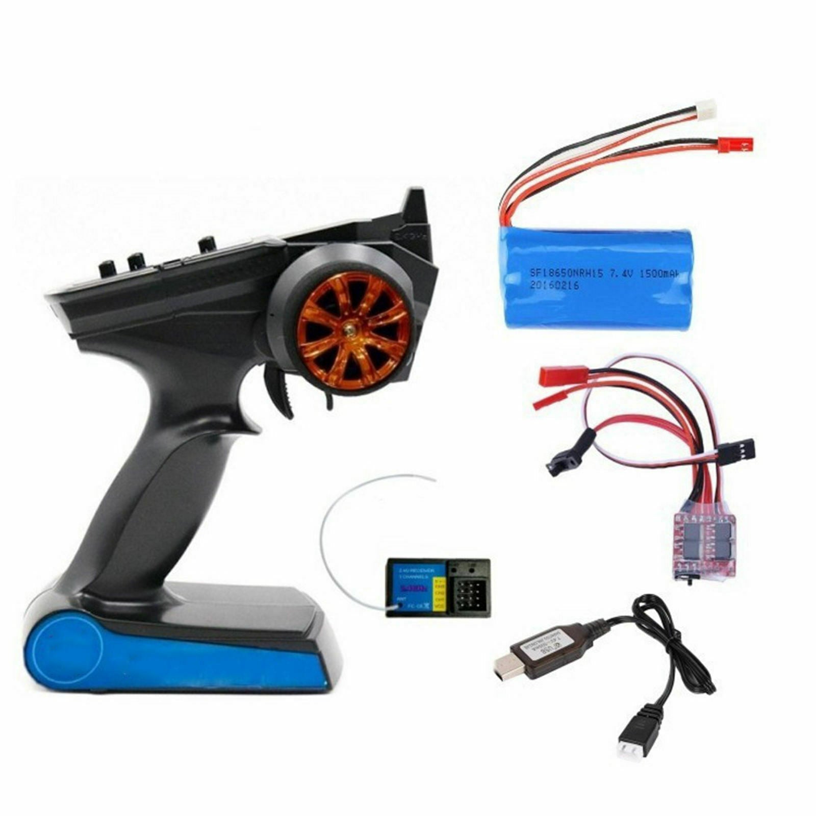 Outdoor Remote Controller Kit Remote Radio Transmitter for 4WD 6WD Army Card