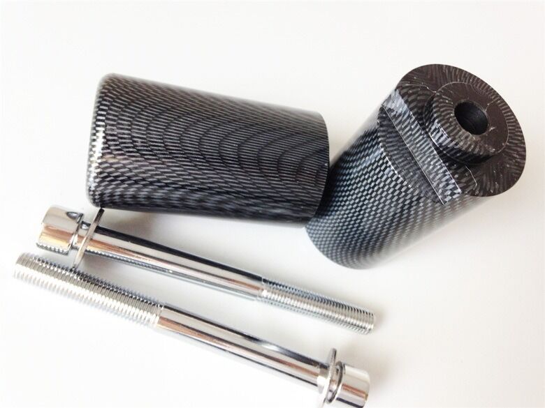 No Cut Frame Slider Protector For 2002 2003 Kawasaki ZX9R ZX-9R ZX 9R Carbon