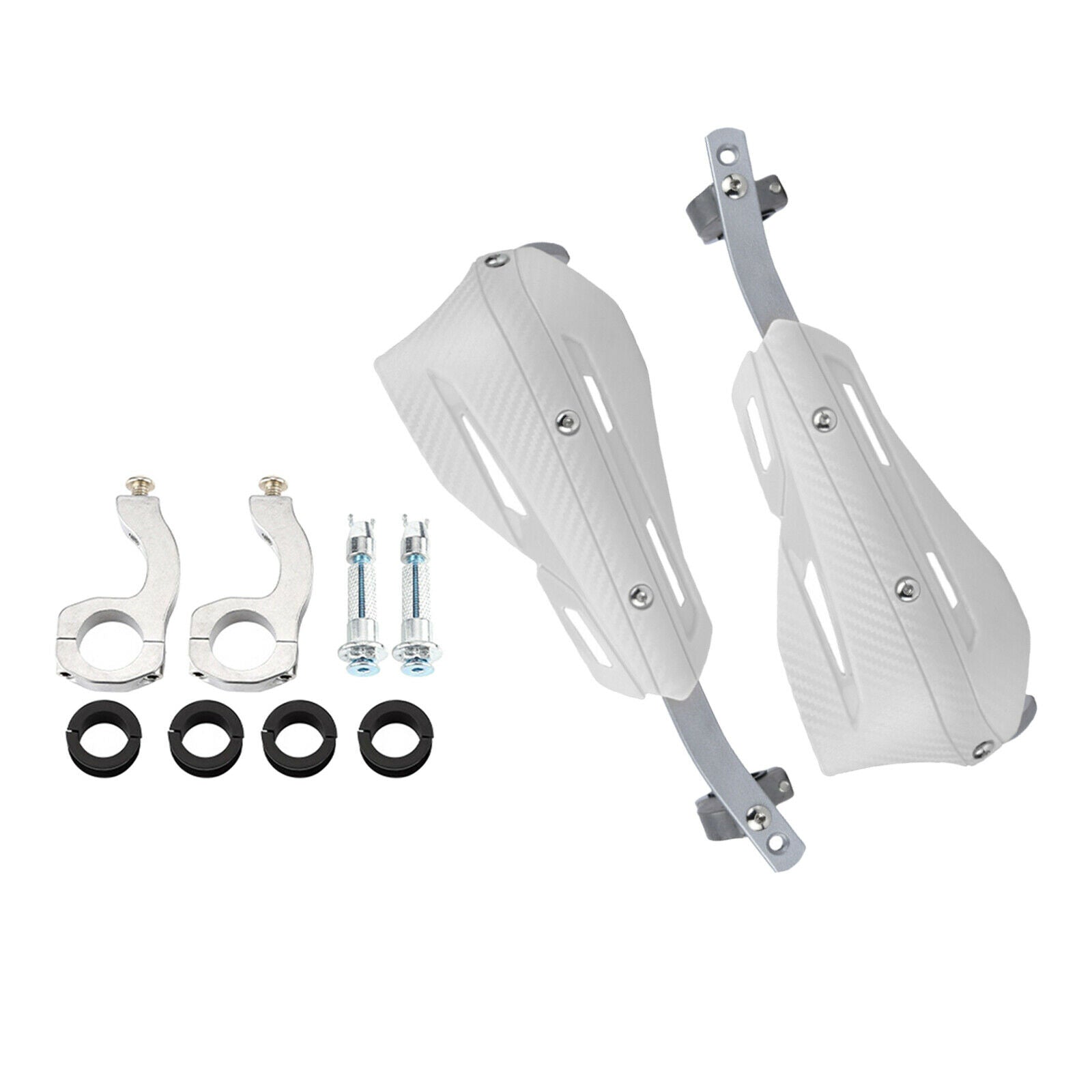 2pcs Motorcycle Hand Guards for   ATV SX SXF XCW XCFW 125 250 300 White