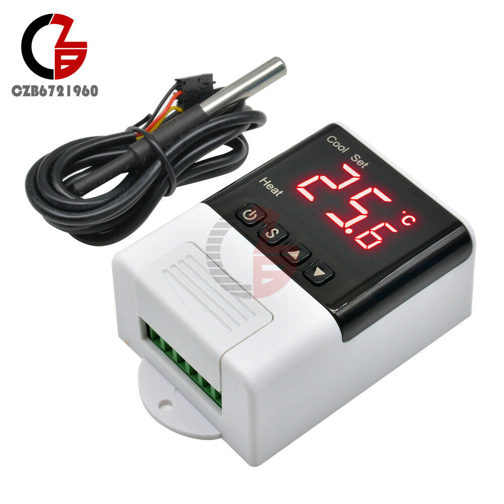 DTC2200 AC110V-220V Digital LED Temperature Controller Thermostat SensorCable