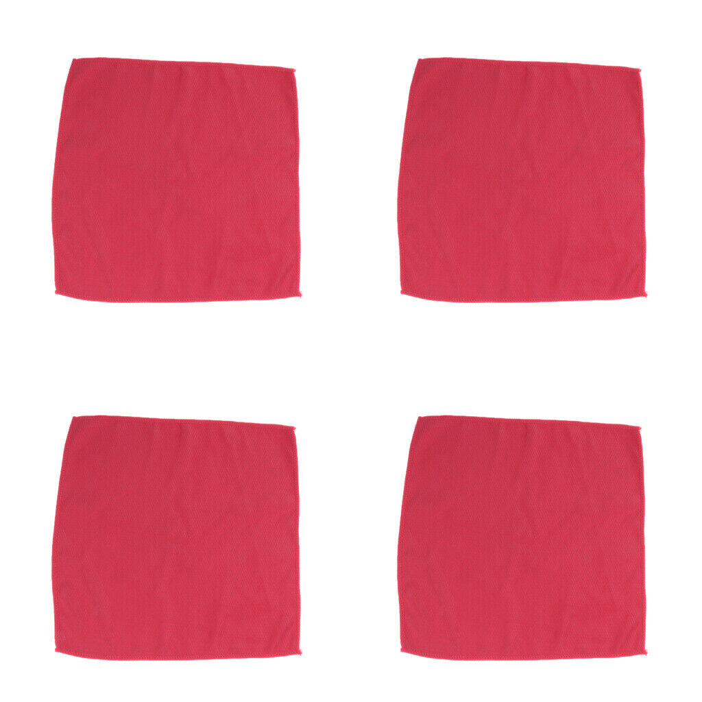 4 pcs Aquarium Fish Tank Plastic Cleaning Pad Wash Cleaning Towel Cloth
