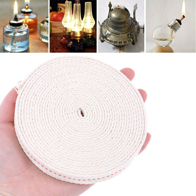 Flat Cotton Oil Lamp Wick Roll For Oil Lamps and Lanter.l8