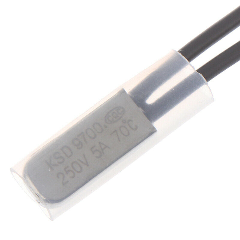 2 PCS Thermal Switch 70C Normally Closed 250V 5A Temperature Control SwitcheY WF