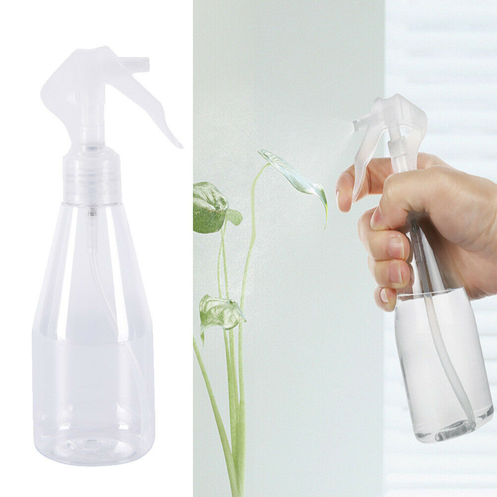 200 ml Clear Empty Hand Trigger Water Spray Plastic Bottle Cleaning Gard.l8