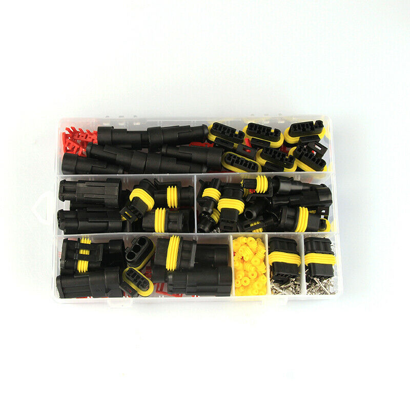 352x Pin Car Truck Electrical Wire Waterproof Connector Plug Terminal Fuse Shell
