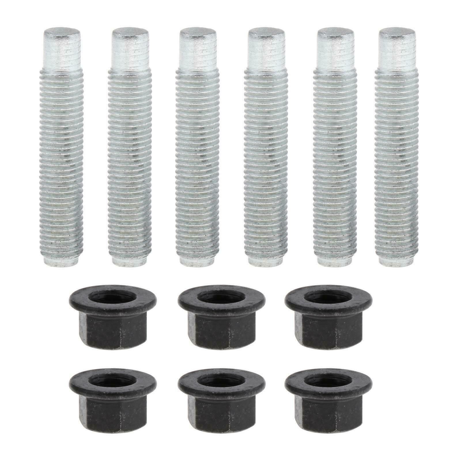 Iron Exhaust Manifold Stud Nut Kit Set Replacement 800910550 902370029 800910390