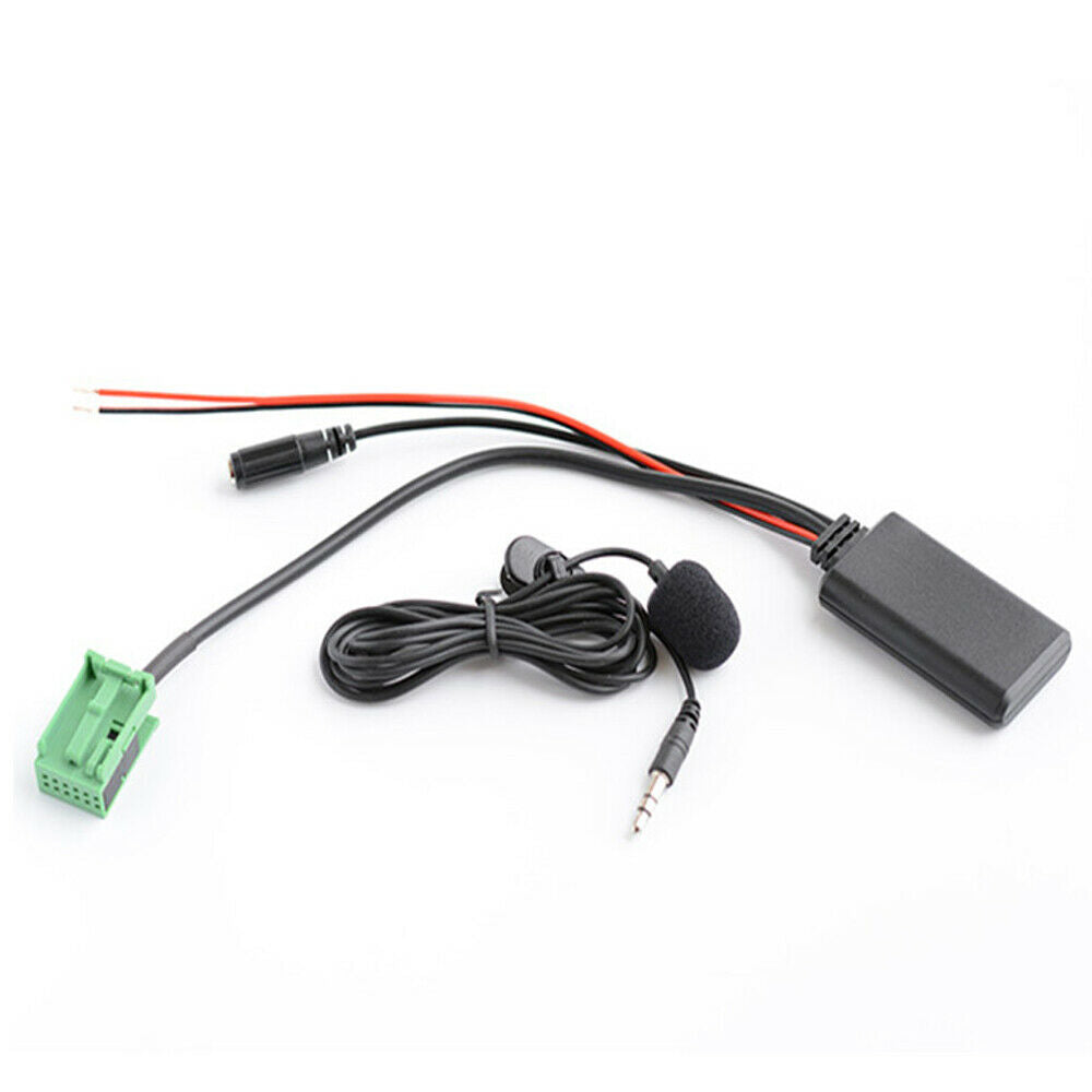 For Mercedes Benz CLC SLK SL 2008 Comand NTG 2.5 Aux Music Cable Adapter w/ MIC