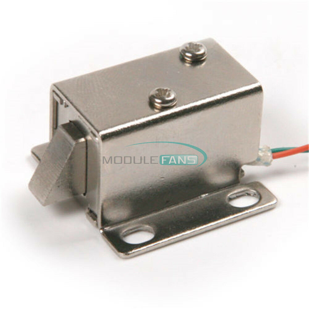 Electric Solenoid Lock Tongue Upward Assembly for Door Cabinet Drawer DC 12V