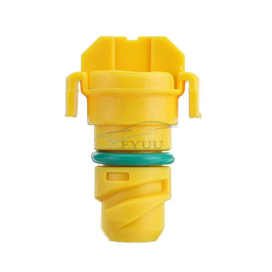 2x Yellow Plastic Engine Oil Drain Plugs For Ford F150 F-150 Mustang Expedition
