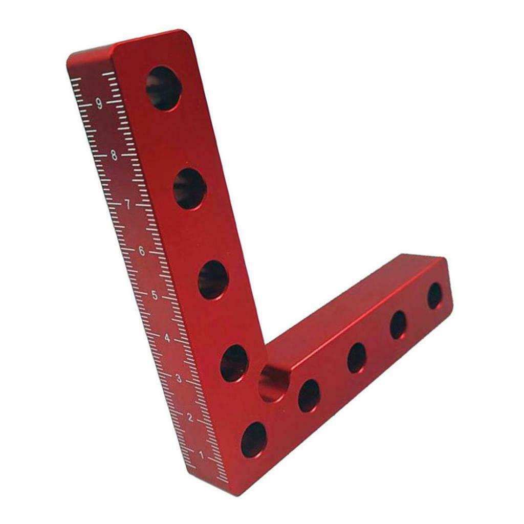 90 Degree Positioning Squares Aluminium Alloy Right Angle Clamp Woodworking Tool
