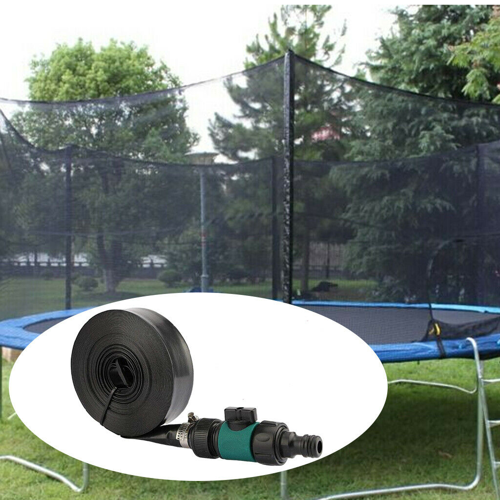 Trampoline Sprinkler Water Spray 8M Outdoor Backyard Water Game Cooling Kit