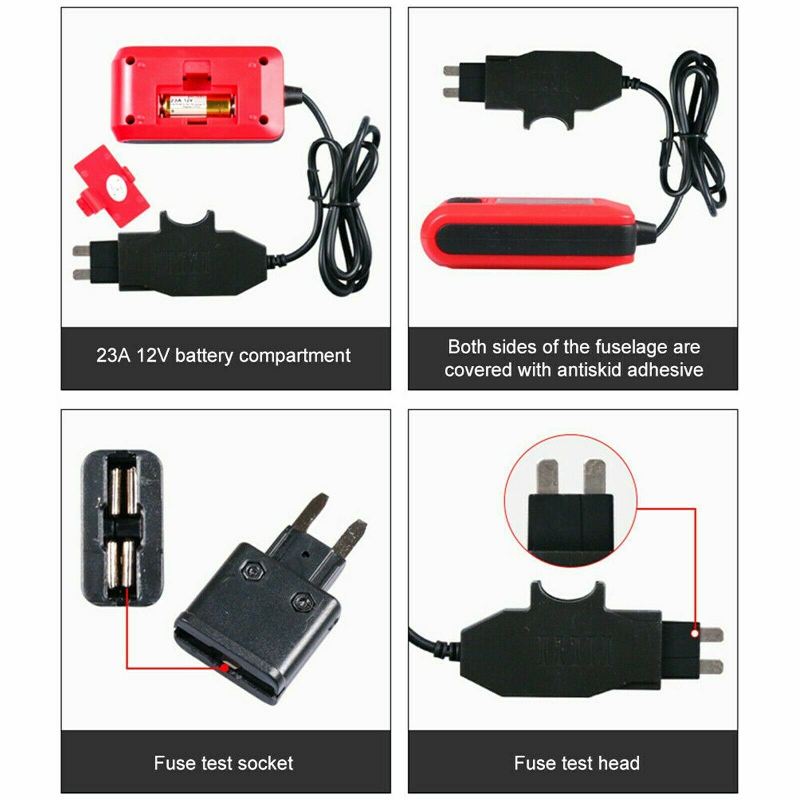 12V AE150 Car Electrical Current Tester by Fuse Galvanometer Diagnostic Moulding