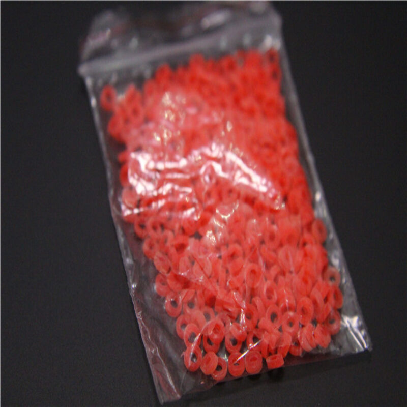 Fishing 200PCS Nano Pellet Rubber Bands For Baits 2 -12mm Bait Bands Carp Tackle