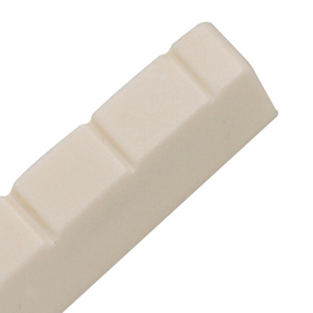 Left-Handed Fo Guitar Rosewood Saddle Bridge with Plastic Saddle Nut