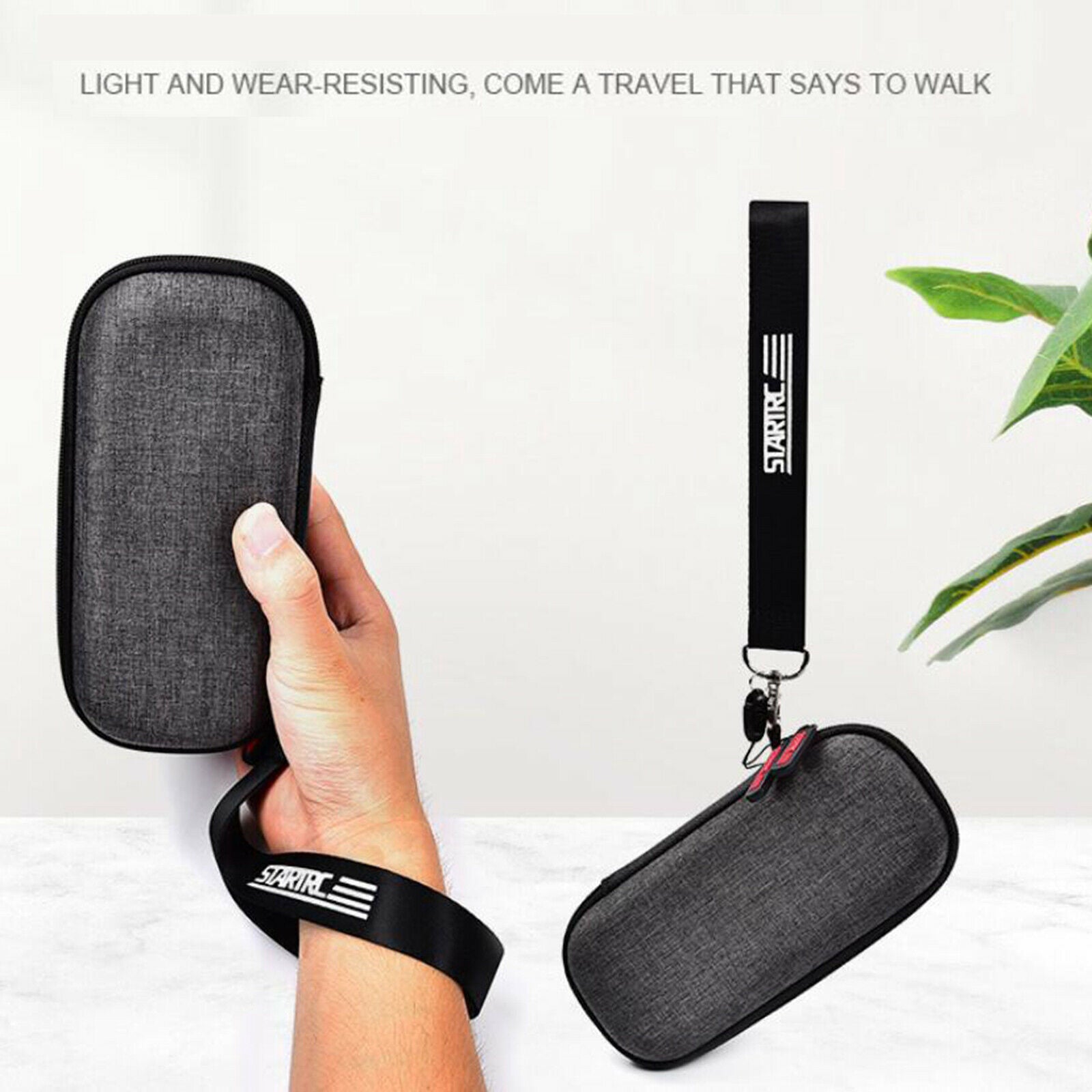 Gray Hard Storage Bag Box Portable Gimbal Carrying Case for DJI Osmo Pocket 2