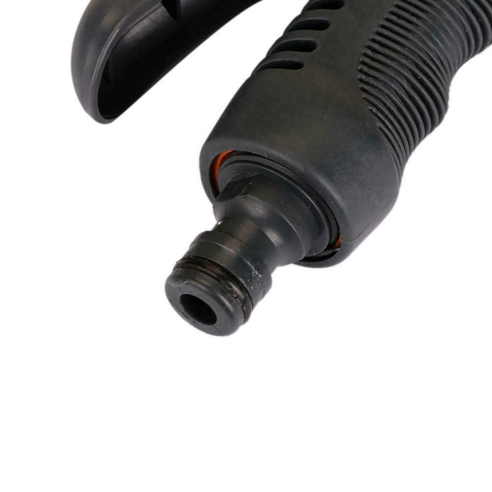 Garden Cleaning Water Gun with 2.5m Retractable Spring Hose Connector Set @