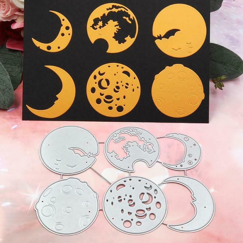 Sun Moon Metal Cutting Dies Stencil Scrapbooking DIY Album Stamp Paper Embossing
