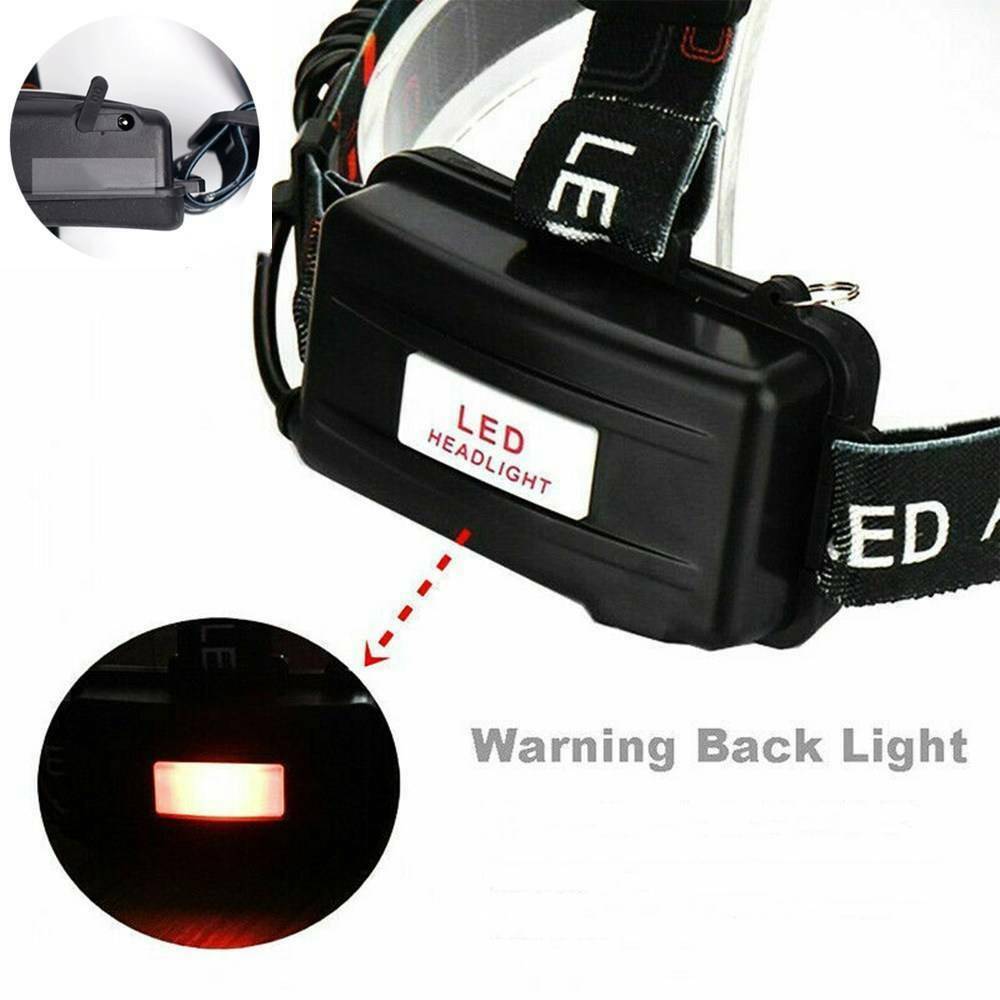 12000LM Rechargeable Head Torch Headlamp Light Lamp Kit 3 x XML T6 LED Zoom New