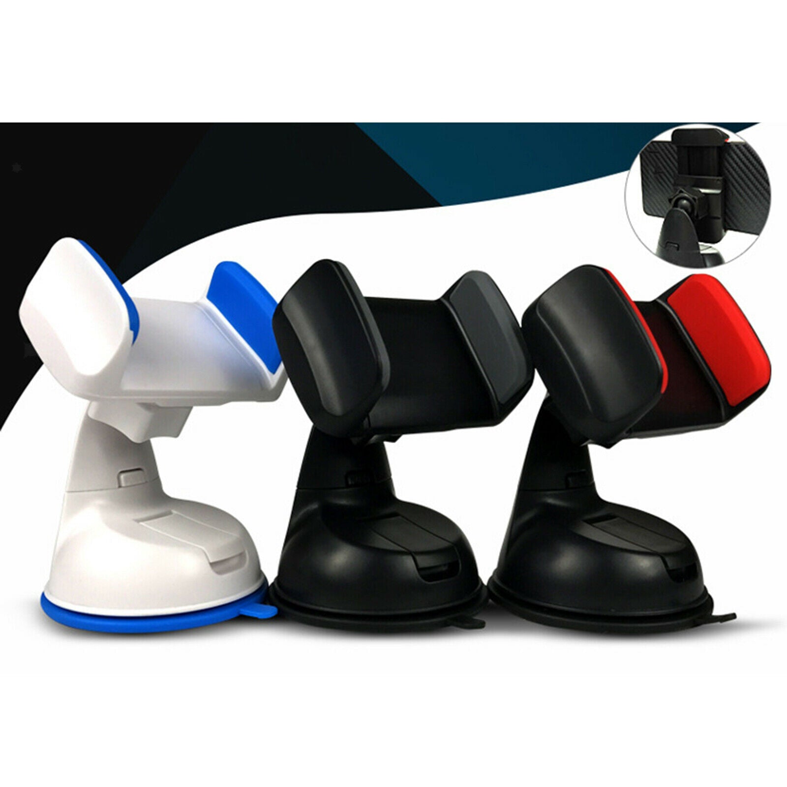 Suction Cup Universal Silicone Car Phone Holder For Suction Cup For