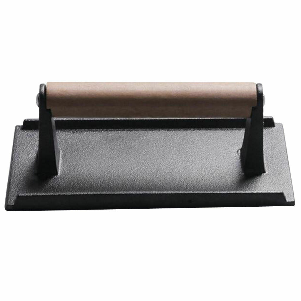 Heavy-duty Bacon Press Meat Grill Press Patty Maker for Pan Oven Skillet