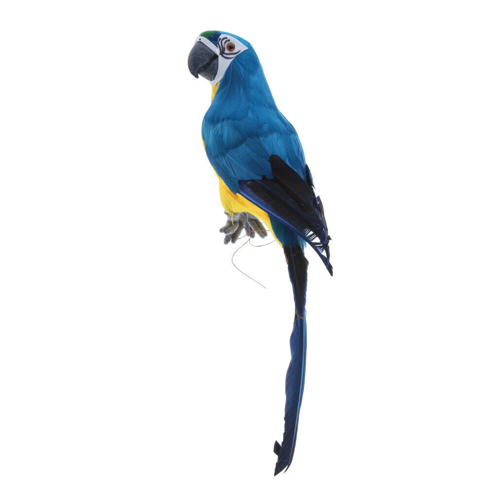 2 Pieces Garden Realistic Bird Ornament Realistic Animal Outdoor Statue