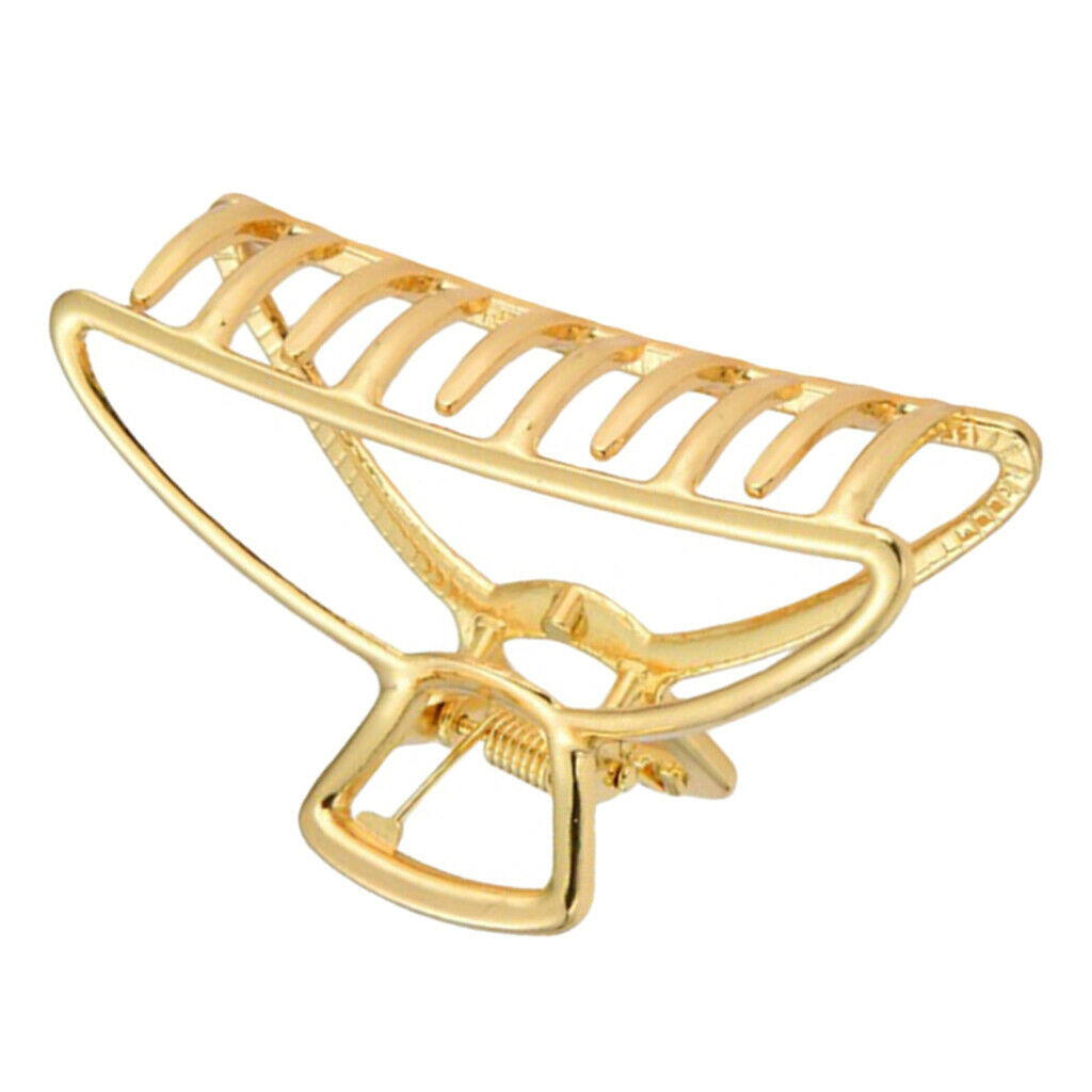 4x Women's Large Hair Claw Metal Hair Clip Crab Updo Tools Hair Styling Tool