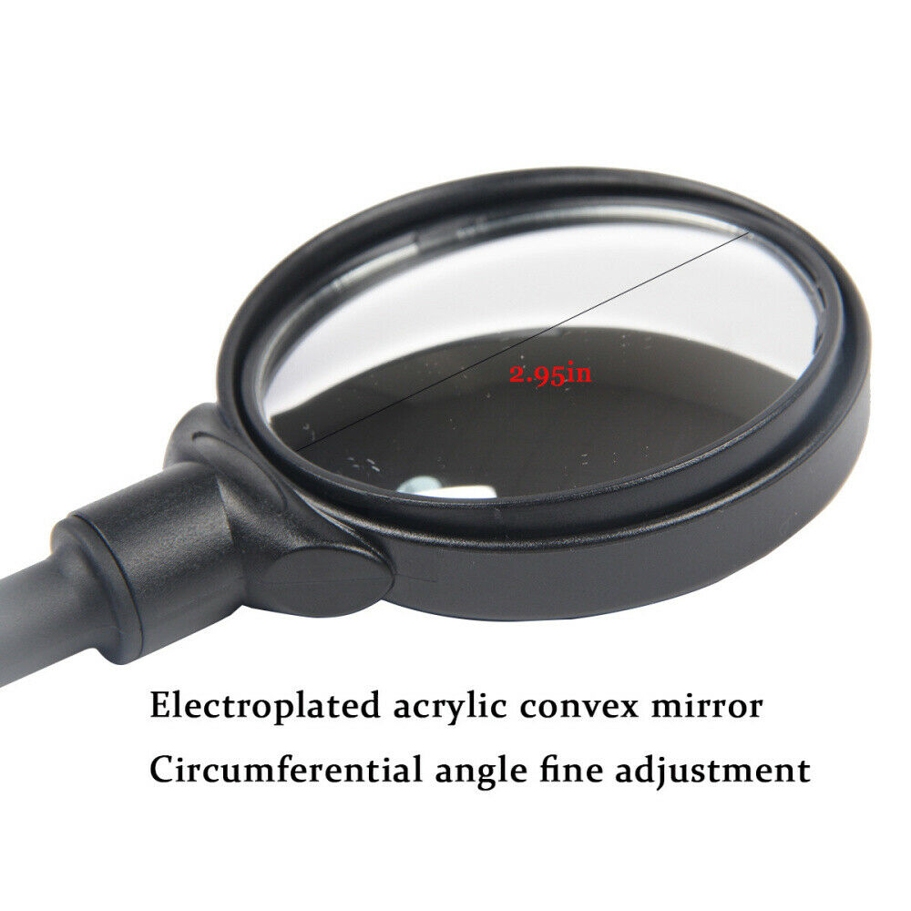 Adjustable Bicycle Handlebar Mirror Bicycle Bike Rearview Wide Range Back Sight